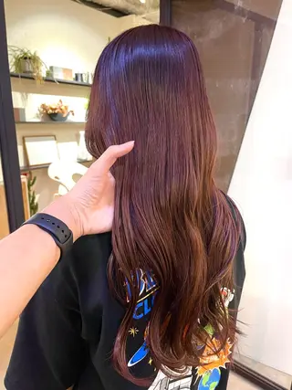 ロング カラー 友輝 /札幌美容師のヘアスタイル