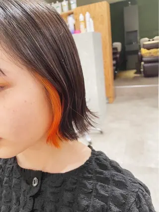 ショート カラー Chere-azuri-狭山店所属・Chere狭山店 河野　真一のヘアスタイル