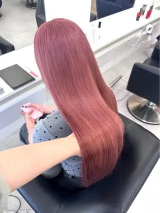 ロング カラー ParveMix NANOのヘアスタイル