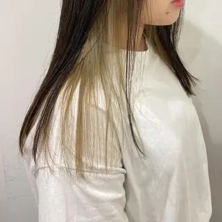 ロング カラー merc.🌿💚 八幡真衣のヘアスタイル