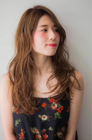 ロング カラー パーマ hair      nine所属・荻野 元気のその他イメージ