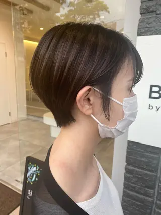 ショート カラー BLENDby happiness所属・KAORU/絹髪 /髪質改善/奈良のヘアスタイル