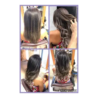 セミロング カラー TRUNS髪質改善所属・100%髪質改善特化 TRUNSのヘアスタイル