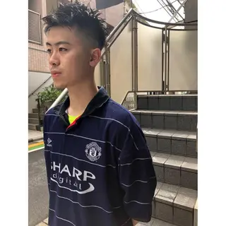 メンズ 🌈圧倒的デザイン パーマ　関和希のヘアスタイル