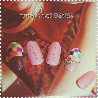 ネイル プライベートサロン HA♥NAのマツエク・マツパデザイン