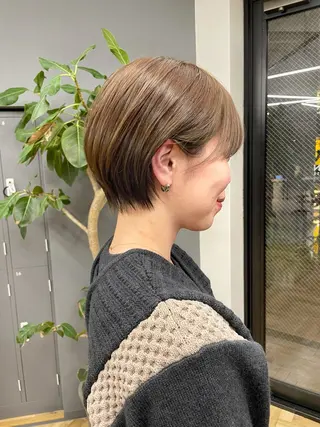 ショート 重里 瑠花のヘアスタイル