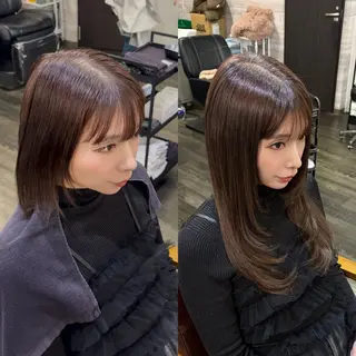 セミロング LOCO Ko-kiのヘアスタイル