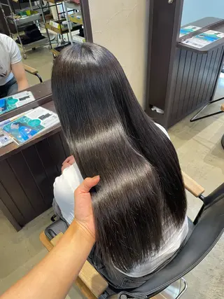 ロング ash  takasaki所属・大塚 友茉のヘアスタイル