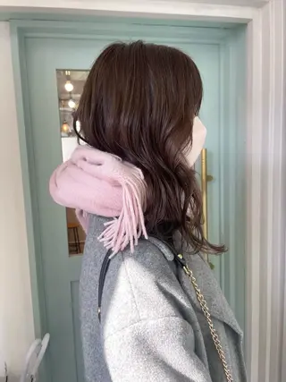 セミロング カラー 🌷tocca Mai🌷のヘアスタイル