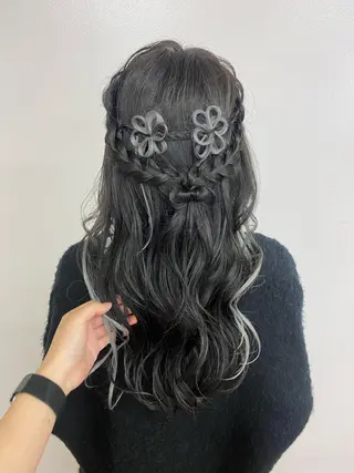 ロング ヘアアレンジ レディースカット/ シュドウヒナタ🐰のヘアスタイル