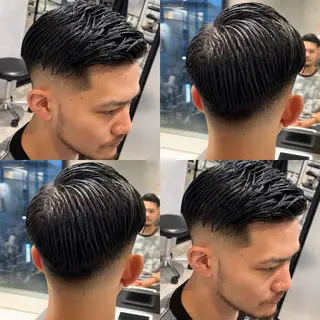 ショート メンズ 及川シゲル 髪質改善講師のヘアスタイル