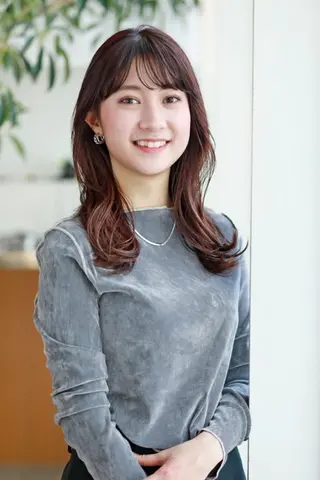 ロング 中西 優吾のヘアスタイル
