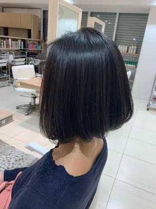 ミディアム lore 金杉悠作のヘアスタイル