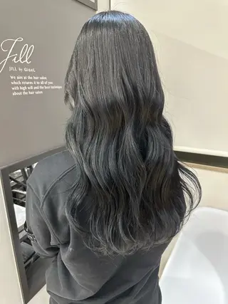 ロング カラー GiseL宗像所属・GiseL宗像 HiROEのヘアスタイル