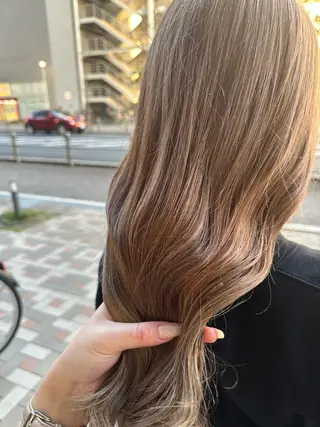 ロング カラー ヘアアレンジ Cloe 梅田所属・🌼北口 絢🌼のヘアスタイル