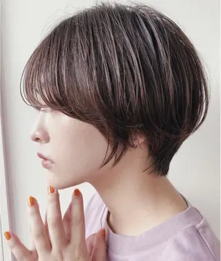 ショート 岡部 ひな/銀座のヘアスタイル