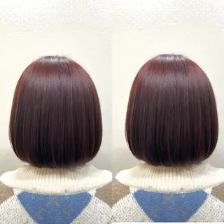 ミディアム レイヤーカット✂️ 若葉のヘアスタイル