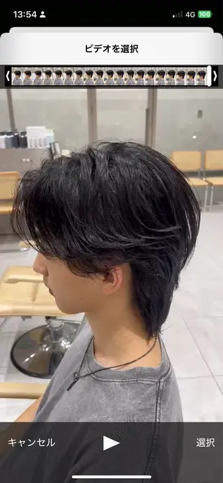 メンズ 石川 隼のヘアスタイル