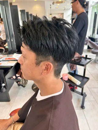 ショート メンズ EARTH大宮宮原店所属・ri kuのヘアスタイル