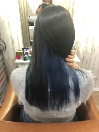 ロング 🐆アンドウ チカコ🦓のヘアスタイル