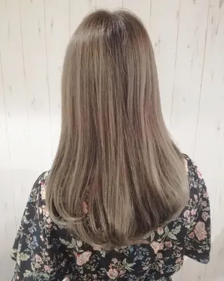 ロング カラー 西川 敏夫のヘアスタイル