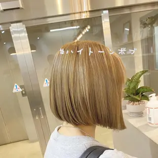 ショート カラー メンズ キッズ ネイル マツエク・マツパ ボブ、縮毛矯正👑 心斎橋/高城涼也のヘアスタイル