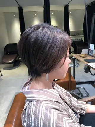 ショート カラー ✨上品可愛い 垢抜けカラー/後藤✨のヘアスタイル