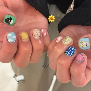 ネイル ゆびノさき茨木店 ニュアンス/アートのネイルデザイン