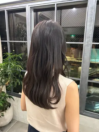 ロング カラー 透明感似合わせカラー 🍀あかり🍀のヘアスタイル