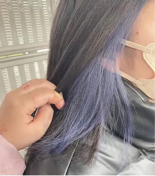 ロング MOLLASALON 浅香山店所属・ツジ モモカのヘアスタイル