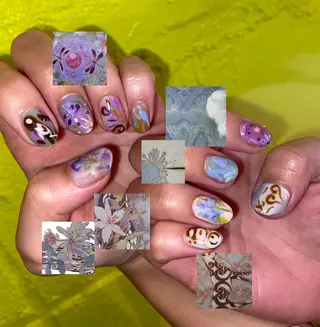 ネイル .unff所属・hana (..)個 性派/メンズネイル◎のネイルデザイン