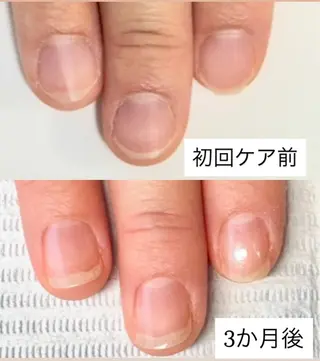 ネイル nail salon en所属・【自爪育成】nail salon enのネイルデザイン