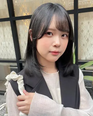 カラー GIEN所属・田中 瑞希のヘアスタイル