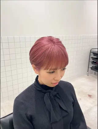 ショート カラー GO TODAY SHAiRE SALON所属・大人スタイル 太田のヘアスタイル