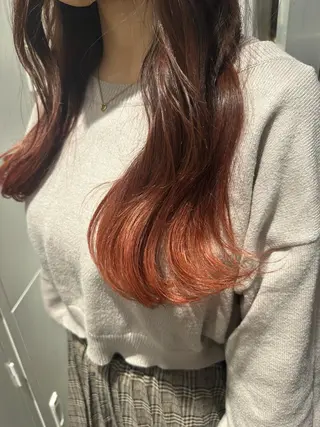 ロング カラー 新宿 似合わせカラー HINAのヘアスタイル