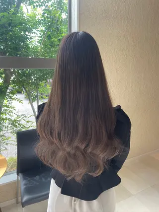 ロング MEKI 𓃠‪のヘアスタイル