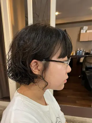 ミディアム ショートスタイル /tomo.のヘアスタイル