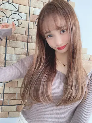 ロング 髪質改善 🍀岡村凌也のヘアスタイル