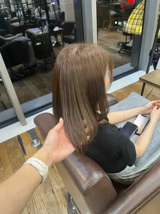 カラー 清水 こなねのヘアスタイル
