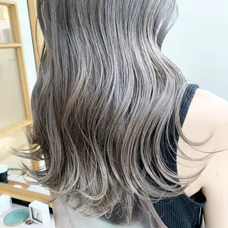 ミディアム カラー フリーランス　美容師 cayocoのヘアスタイル