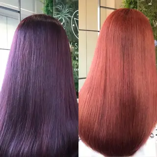 ロング カラー Hanna by W_SALONのヘアスタイル