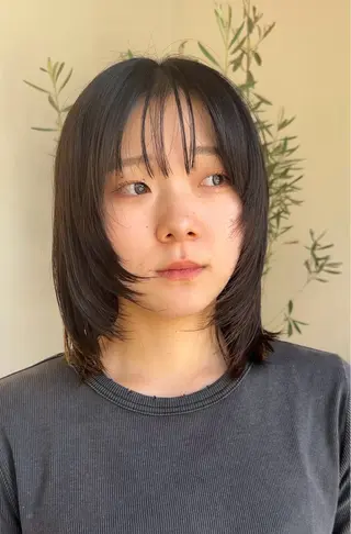 セミロング 髪質改善/レイヤー/ 艶髪🎀ayaneのヘアスタイル