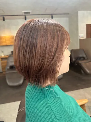 ショート カラー 🦋艶モテカラー/ヘ アセット🦋YURIのヘアスタイル