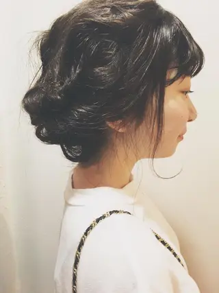 ミディアム セミロング yuki hair所属・yuki watanabeのヘアスタイル
