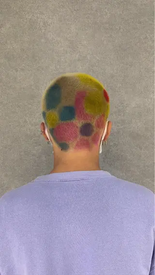 カラー メンズ 【川崎の髪遊師🎨】 SAKURAのヘアスタイル