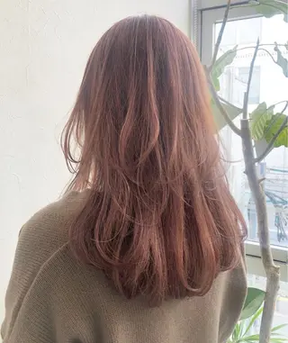ロング カラー nakahara madokaのヘアスタイル