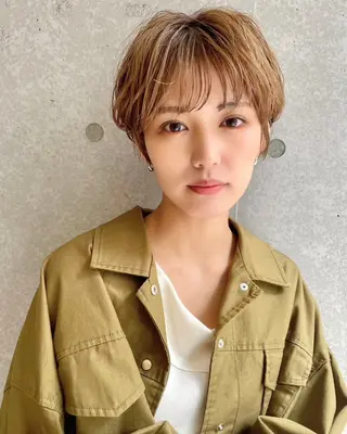 ショート パーマ ♡ 大人ボブ ♡ 増子美沙希のヘアスタイル