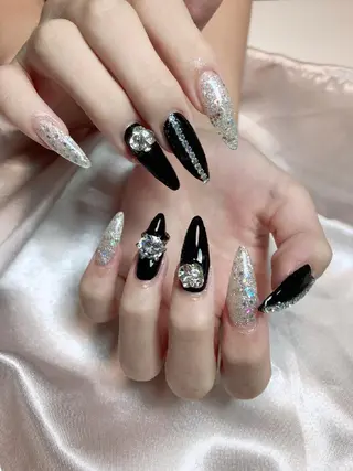 ネイル ロング ☺︎山部 志麻☺︎のネイルデザイン