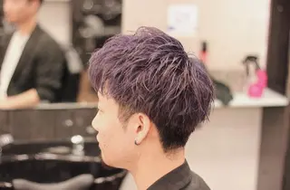 ショート カラー メンズ 前田賢生 ご新規様はNGのヘアスタイル