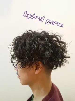 ミディアム パーマ メンズ ☆1109☆所属・メンズ大歓迎‼︎ ✨seigo✨のヘアスタイル